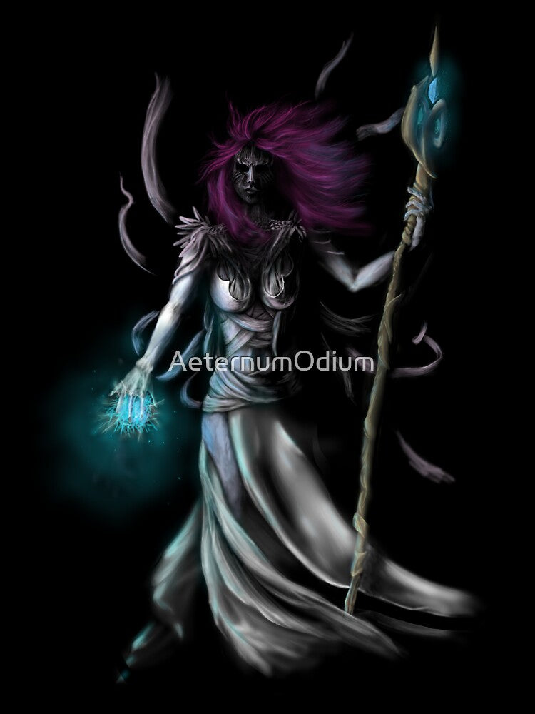Dark Fantasy Undead Mage - Remains Series by AeternumOdium T-Shirts, Hoodie, Sweatshirt | BlankRebels.com (Image 3)