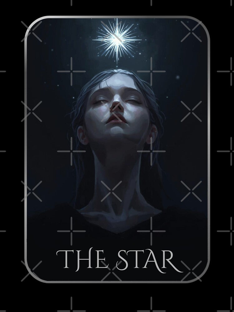 The Star – Dark Tarot Card Art by Fradikal T-Shirts, Hoodie, Sweatshirt | BlankRebels.com (Image 3)