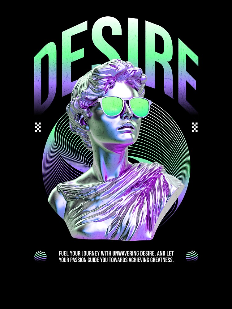 Desire Y2K Aesthetic Streetwear by Pixel & Petal T-Shirts, Hoodie, Sweatshirt | BlankRebels.com (Image 3)