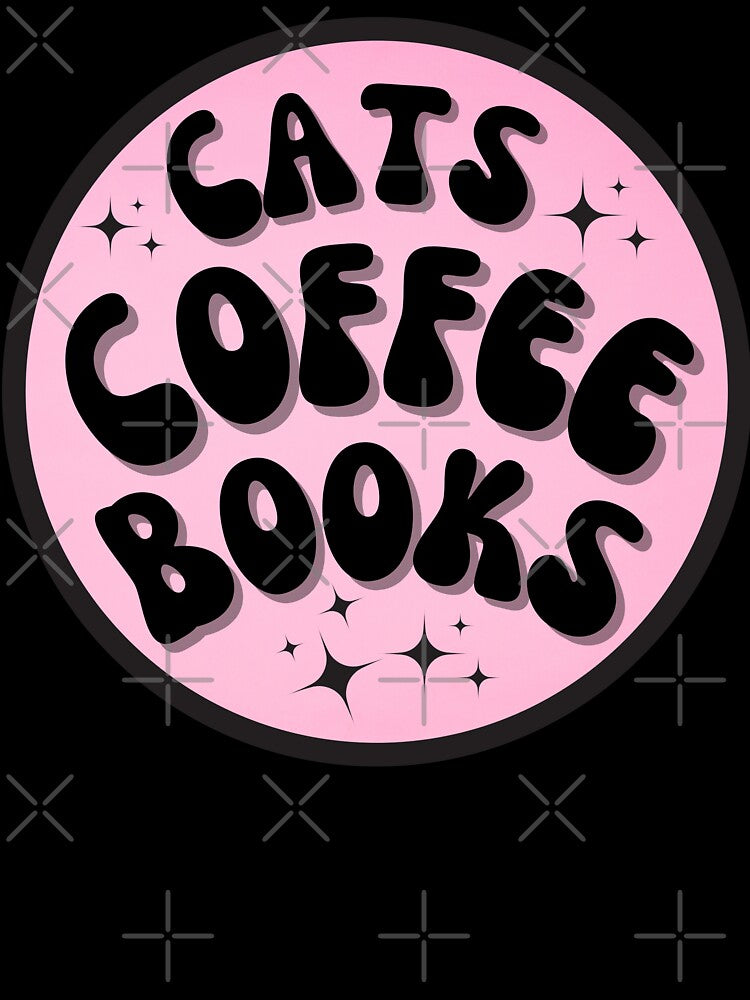 Cat coffee and books by Quacktails T-Shirts, Hoodie, Sweatshirt | BlankRebels.com (Image 3)