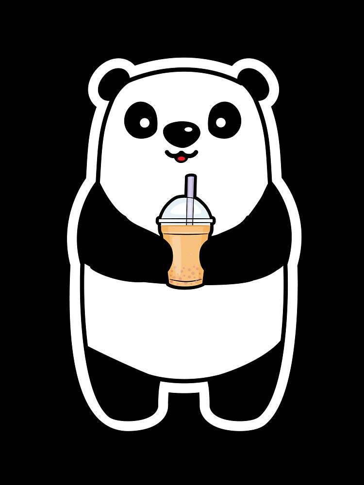 Panda Drinking Bubble Tea by TrendJunky T-Shirts, Hoodie, Sweatshirt | BlankRebels.com (Image 3)
