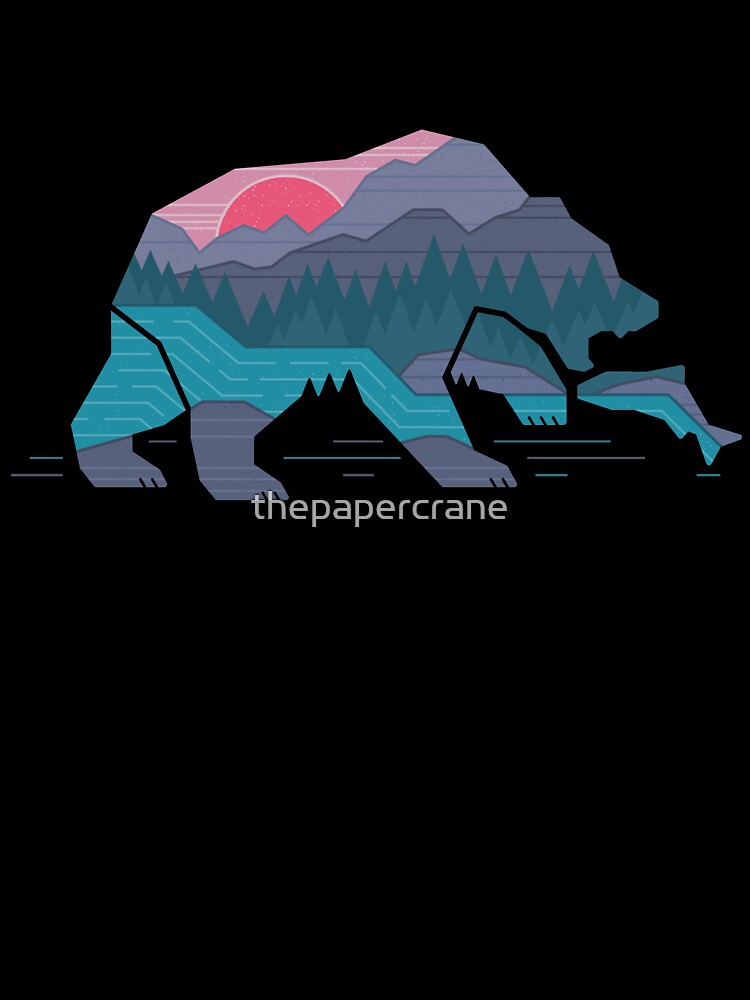 Bear Country by thepapercrane T-Shirts, Hoodie, Sweatshirt | BlankRebels.com (Image 3)