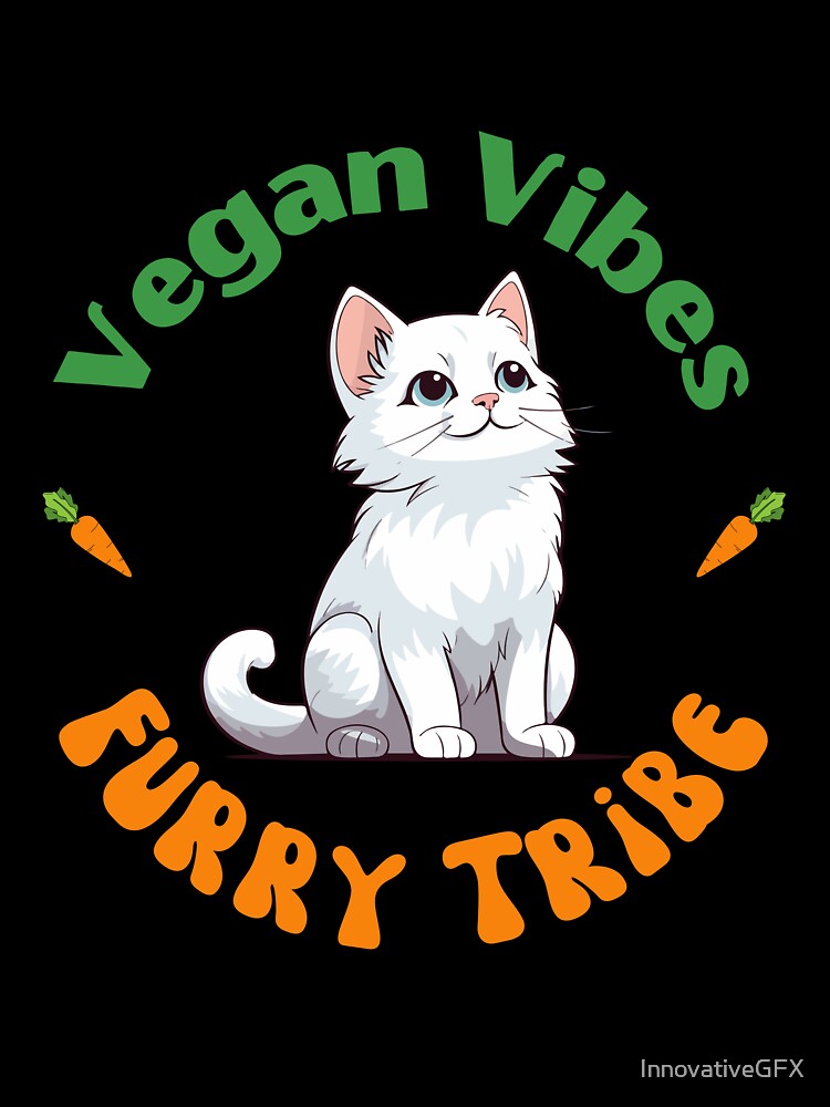 Vegan Vibes Furry Tribe by InnovativeGFX T-Shirts, Hoodie, Sweatshirt | BlankRebels.com (Image 3)