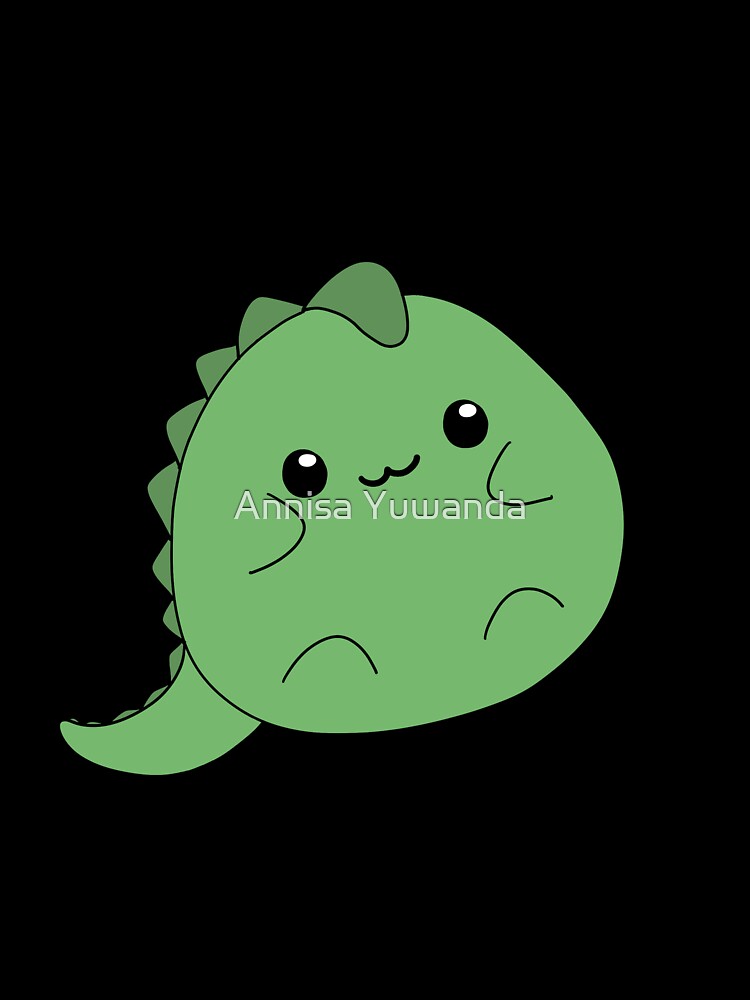 Cute Kawaii Chonky Chibi Funny Dinosaur Lover #1 by Annisa Yuwanda T-Shirts, Hoodie, Sweatshirt | BlankRebels.com (Image 3)