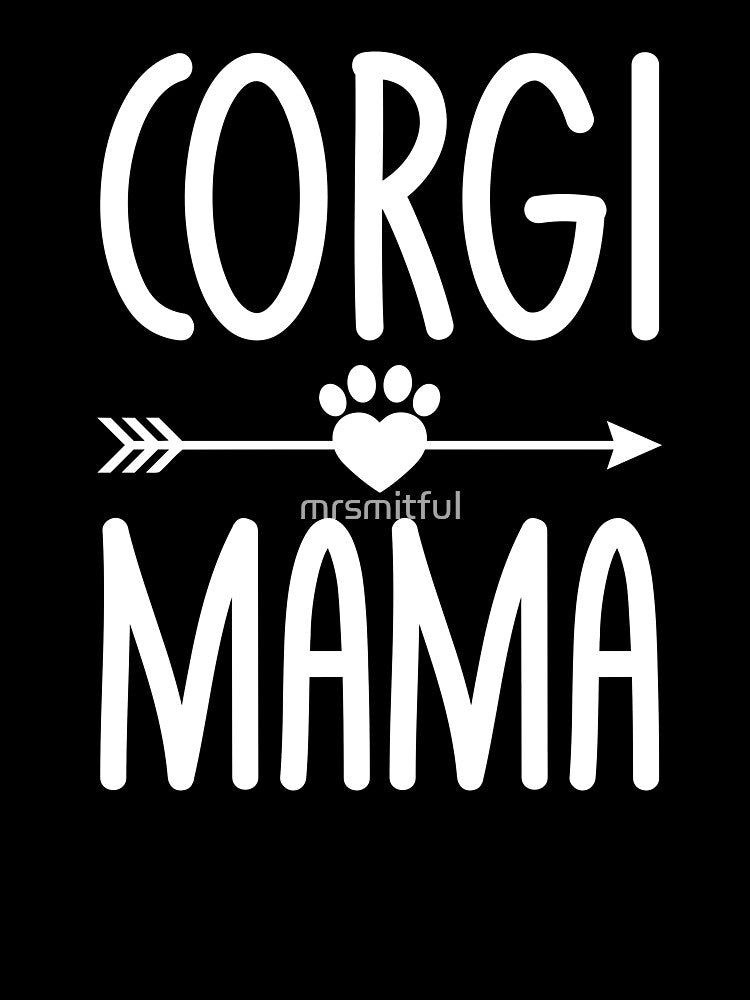 Corgi Mama Shirt Welsh Corgi Dog Lover Mothers Day Gifts Tee by mrsmitful Hoodie, Sweatshirt | BlankRebels.com (Image 3)