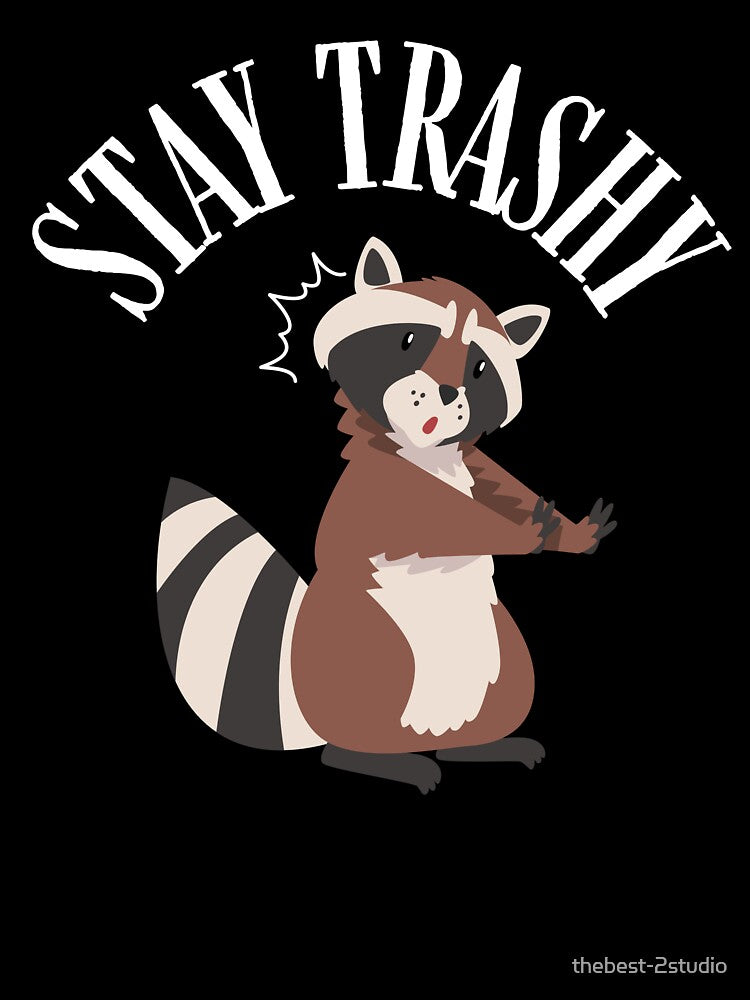 Stay Trashy Funny Possum Raccoon by thebest-2studio T-Shirts, Hoodie, Sweatshirt | BlankRebels.com (Image 3)