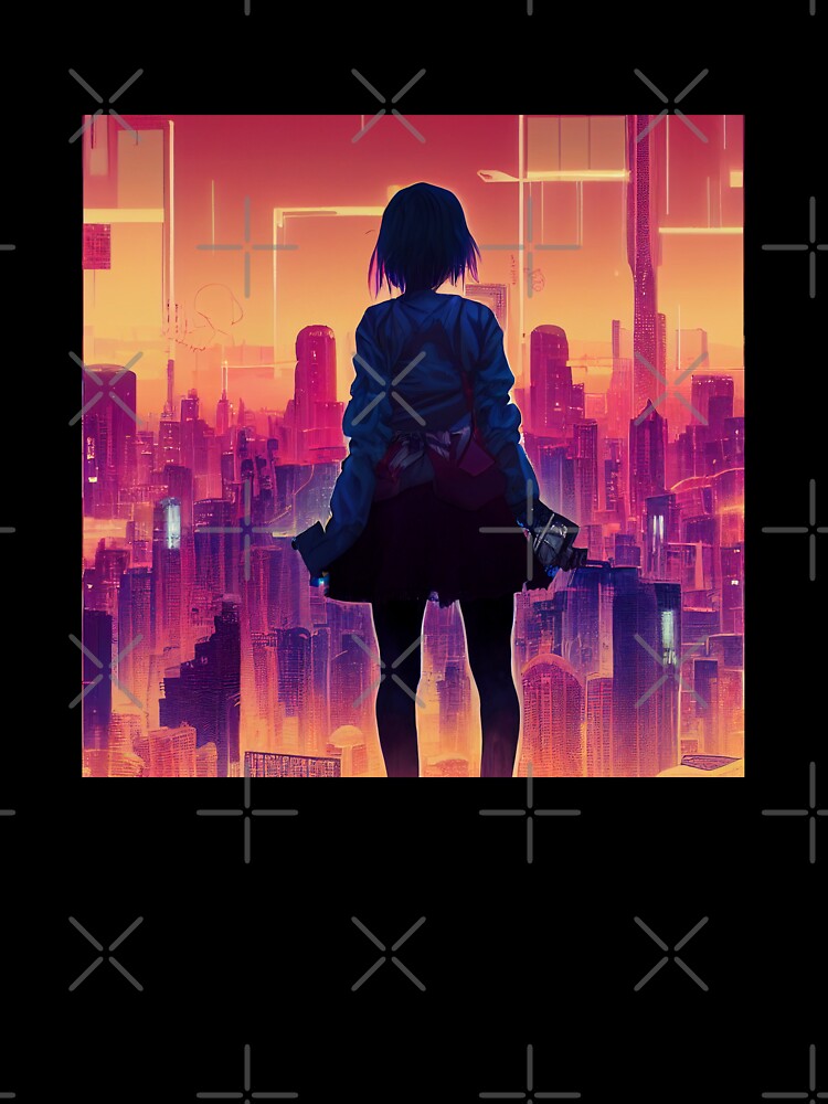 Cyberpunk Girl by DangerRaccoonDesigns by rudekitten