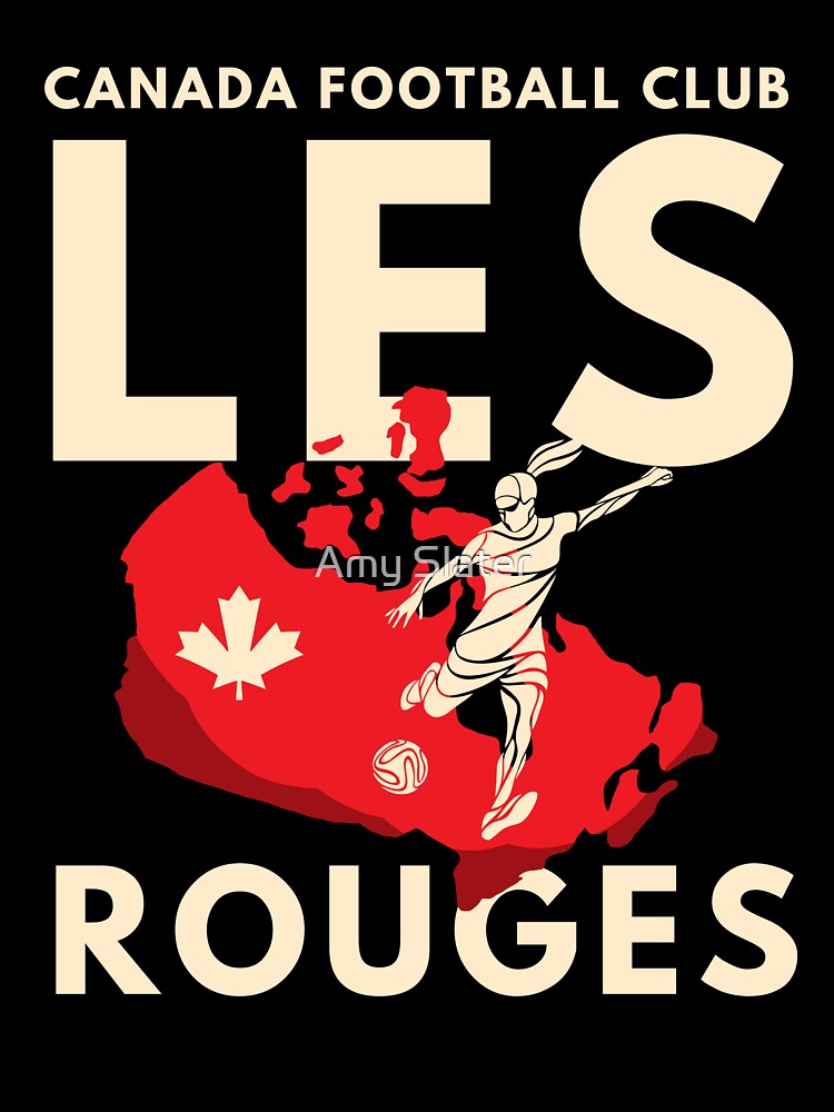 Les Rouges-Team Canada-Canada Soccer Team-Canada Womens Soccer-CANWNT by SighFly52