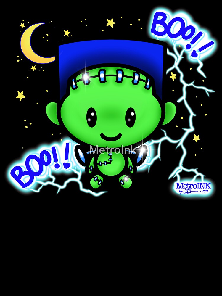 Frankenboo by MetroInk T-Shirts, Hoodie, Sweatshirt | BlankRebels.com (Image 3)
