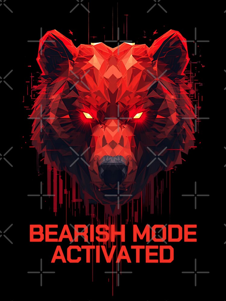Bearish Mode Activated, Trader & Crypto Market Sticker by Moodune T-Shirts, Hoodie, Sweatshirt | BlankRebels.com (Image 3)