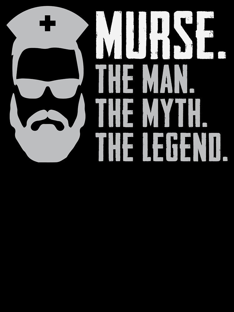 Funny Murse Gift Male Nurse Gifts RN LPN CNA by modernmerch T-Shirts, Hoodie, Sweatshirt | BlankRebels.com (Image 3)