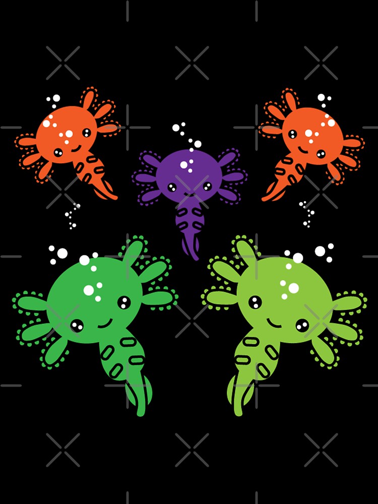 Axototl Salamander - Aquarium shirts - Amphibians - Cute Funny Pets (Image 3)