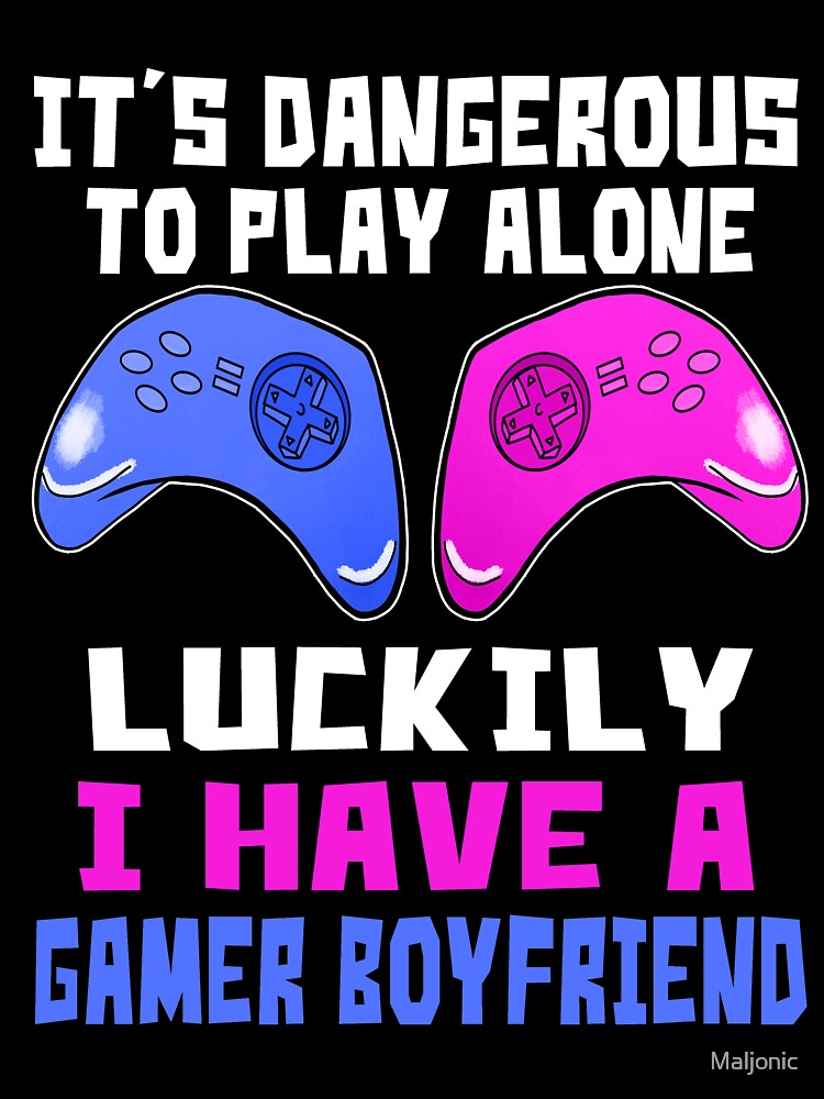 Gamer Geek Funny Girl Video Gaming Chick by Maljonic