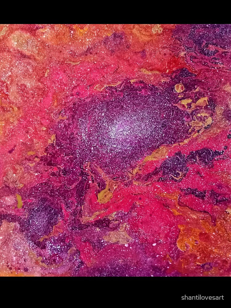 Magenta Galaxy by shantilovesart T-Shirts, Hoodie, Sweatshirt | BlankRebels.com (Image 3)