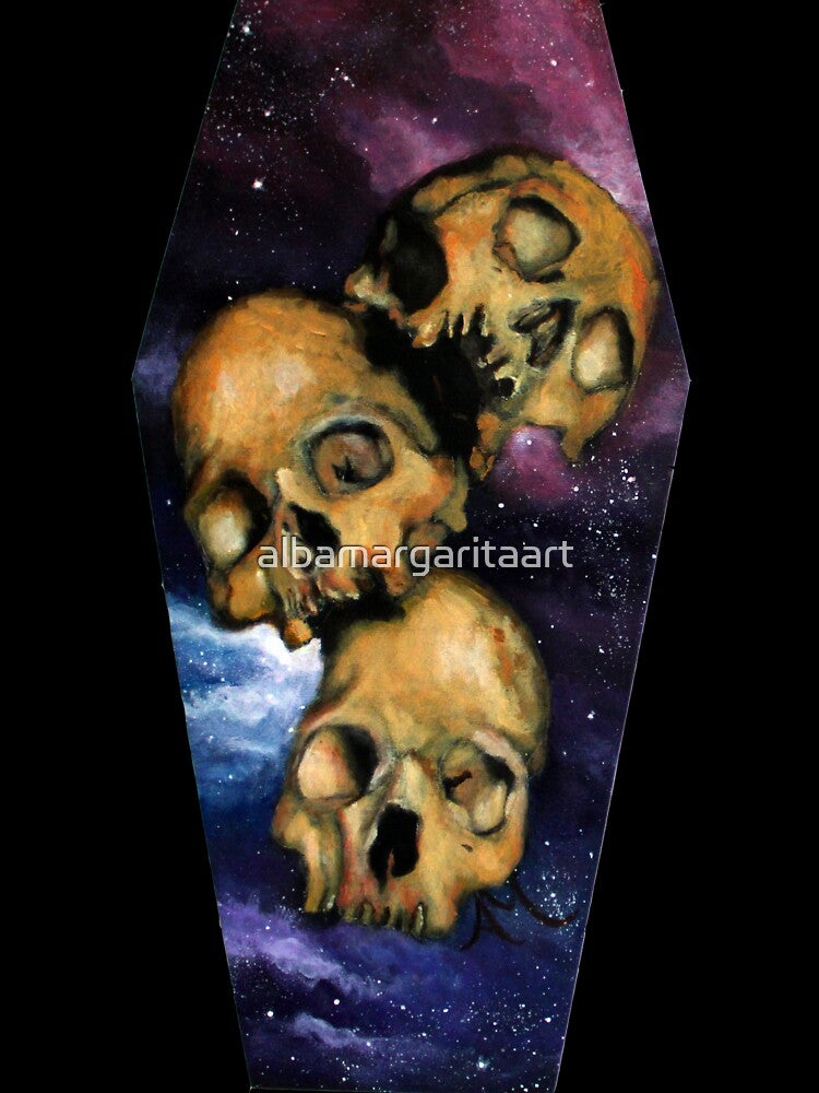 Cosmic Coffin by albamargaritaart T-Shirts, Hoodie, Sweatshirt | BlankRebels.com (Image 3)