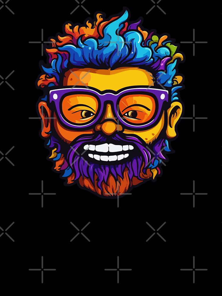 Playful Nerd Emoji Illustration by Artwyz T-Shirts, Hoodie, Sweatshirt | BlankRebels.com (Image 3)