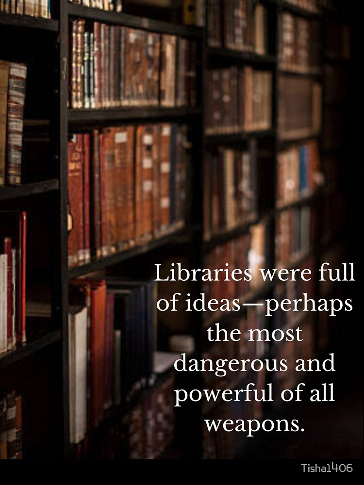 Library by Tisha1406 T-Shirts, Hoodie, Sweatshirt | BlankRebels.com (Image 3)