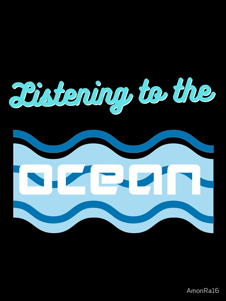 Listening to the ocean b by AmonRa16 T-Shirts, Hoodie, Sweatshirt | BlankRebels.com (Image 3)