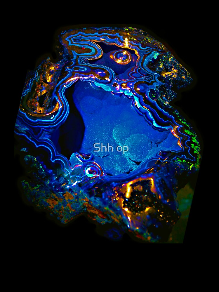 Azurite Crystal Healer by Shh OP T-Shirts, Hoodie, Sweatshirt | BlankRebels.com (Image 3)