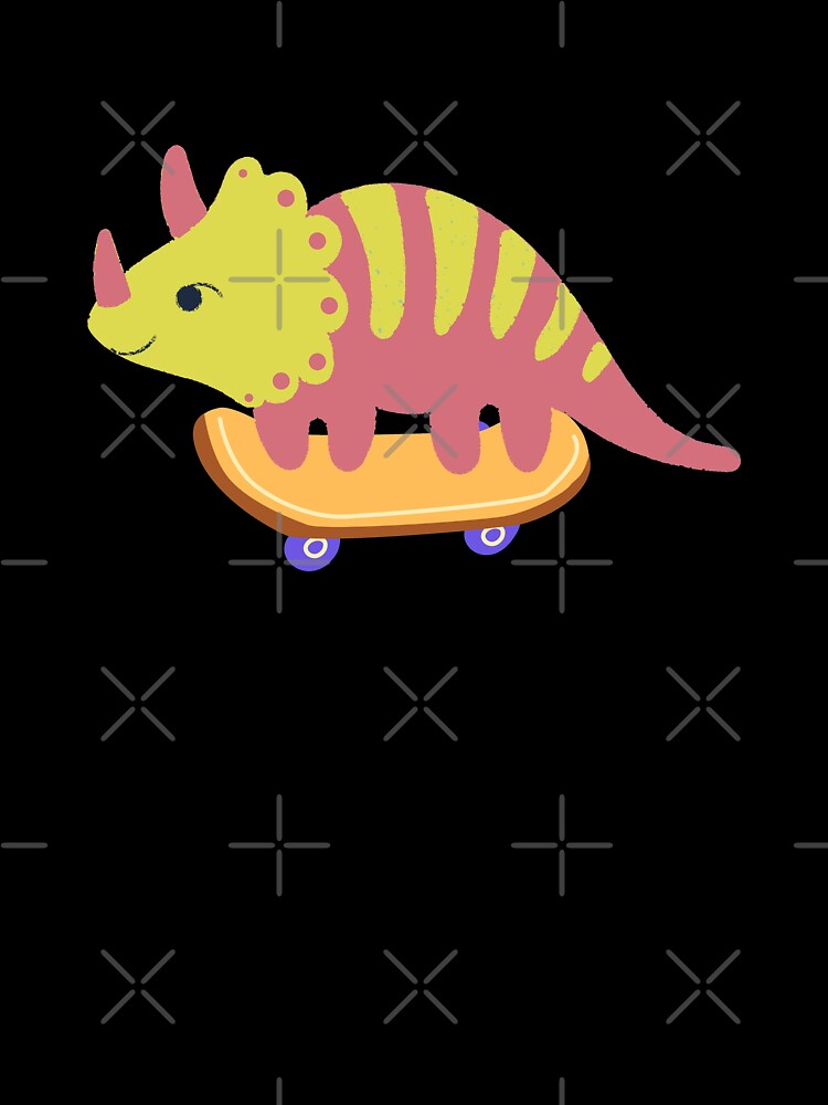 Dinosaur on skateboard by NomadMessenger T-Shirts, Hoodie, Sweatshirt | BlankRebels.com (Image 3)