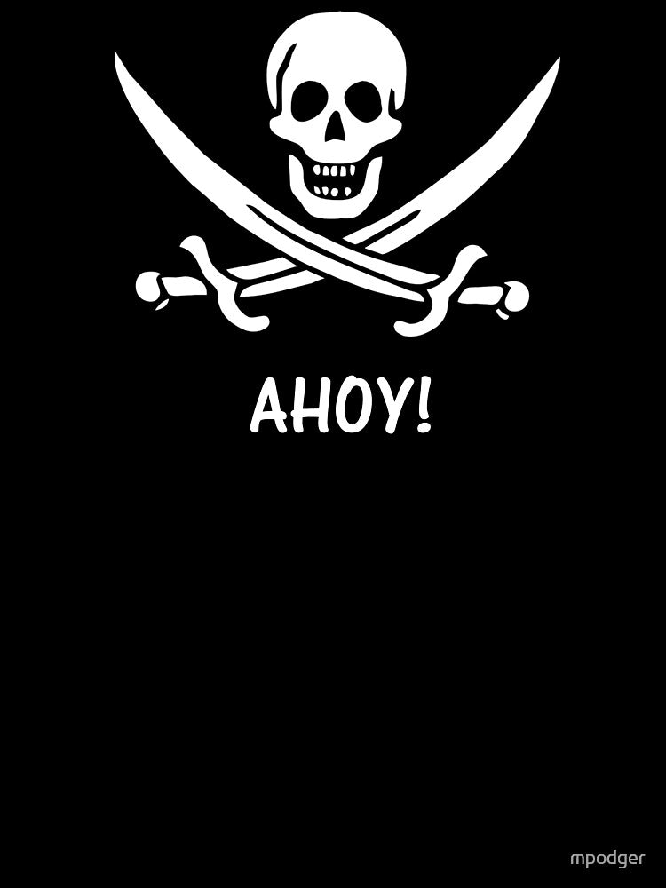 Pirate 32 AHOY! by mpodger T-Shirts, Hoodie, Sweatshirt | BlankRebels.com (Image 3)