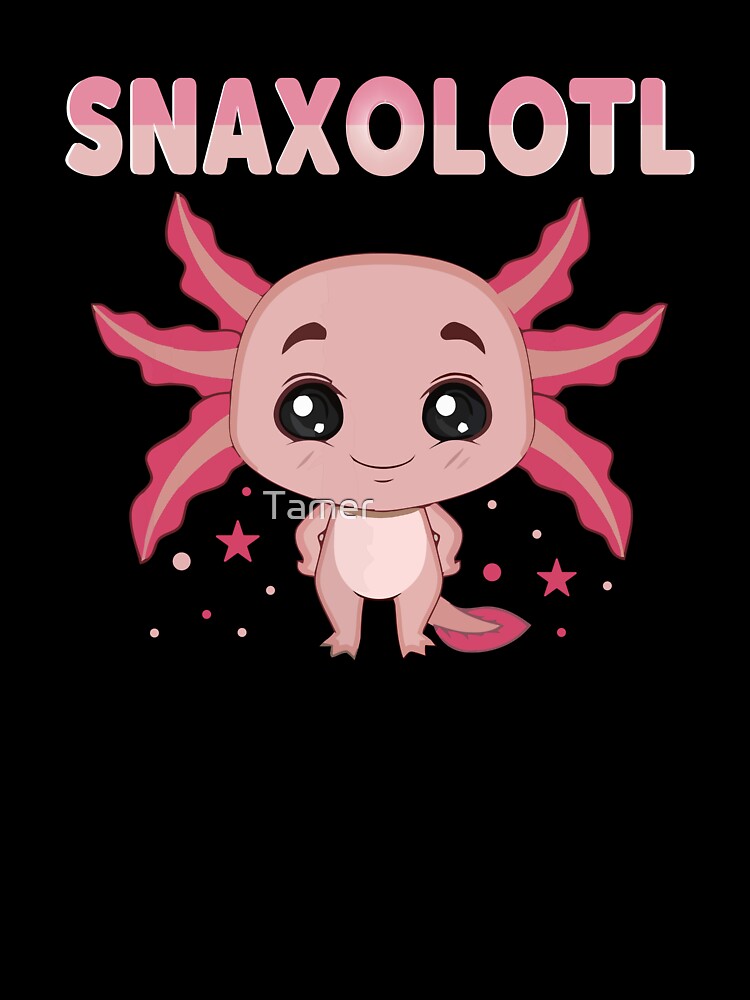 Snaxolotl-Axolotl |Funny Axolotl Fans by Tamer ⭐⭐⭐⭐⭐ T-Shirts, Hoodie, Sweatshirt | BlankRebels.com (Image 3)