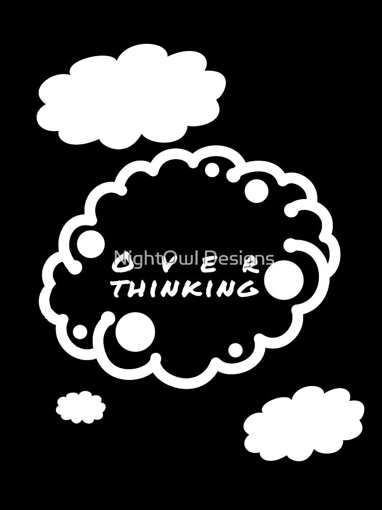 Overthinking by NightOwl Designs T-Shirts, Hoodie, Sweatshirt | BlankRebels.com (Image 3)