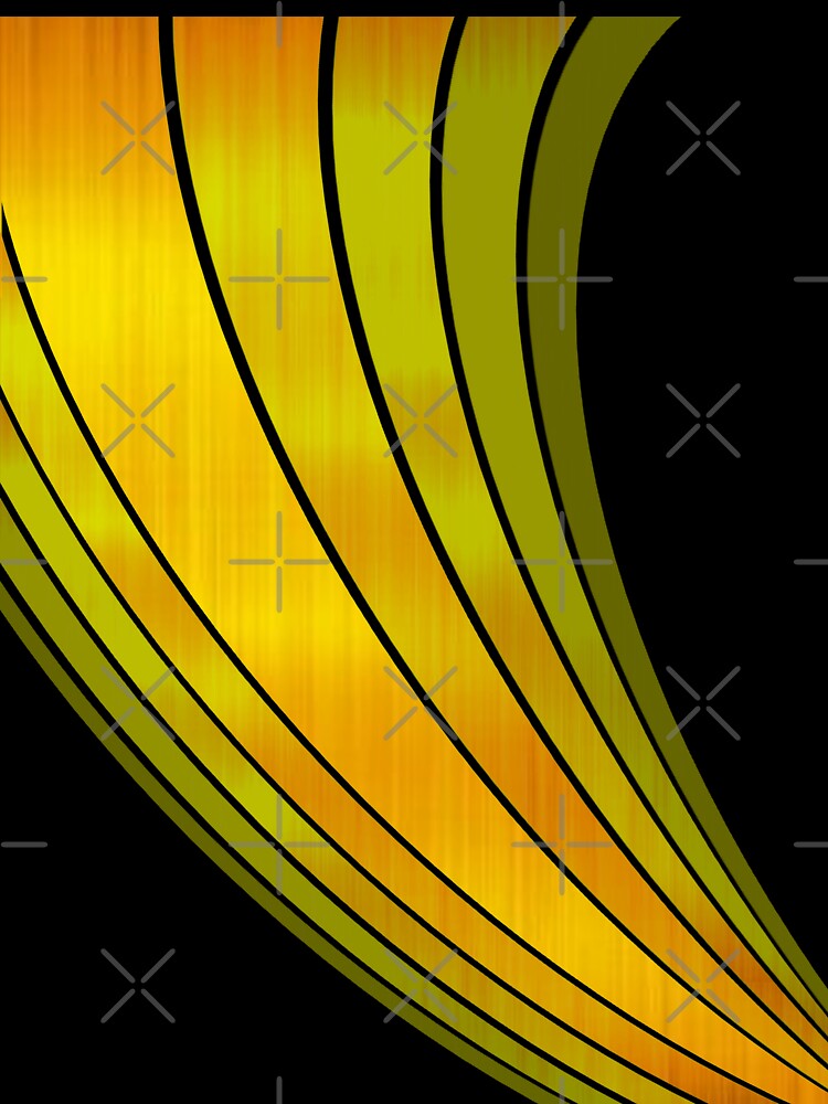 Stripes Abstract golden Art by Tshirtstory T-Shirts, Hoodie, Sweatshirt | BlankRebels.com (Image 3)