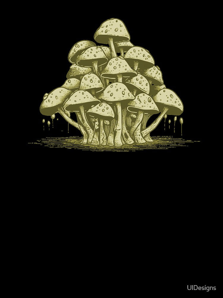 Clump of Monochromatic Mushrooms by UlDesigns T-Shirts, Hoodie, Sweatshirt | BlankRebels.com (Image 3)