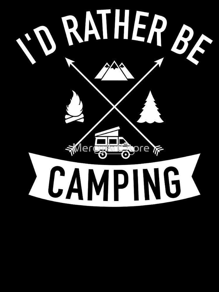 I'd rather be camping by MercyArtStore T-Shirts, Hoodie, Sweatshirt | BlankRebels.com (Image 3)