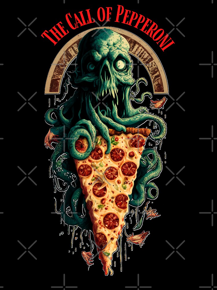 The Call of Pepperoni by Arcult-Stickers T-Shirts, Hoodie, Sweatshirt | BlankRebels.com (Image 3)