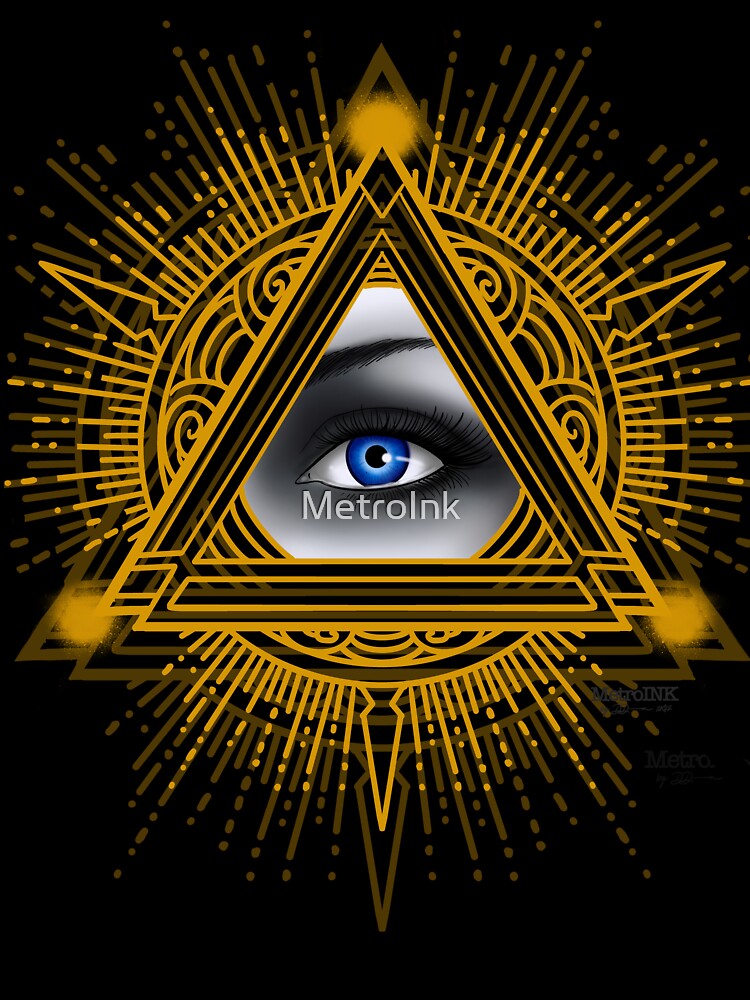 Eye of providence by MetroInk T-Shirts, Hoodie, Sweatshirt | BlankRebels.com (Image 3)