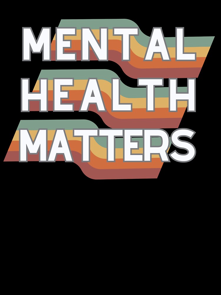Mental Health Matters Retro Wave 2 by Mc  Matters T-Shirts, Hoodie, Sweatshirt | BlankRebels.com (Image 3)