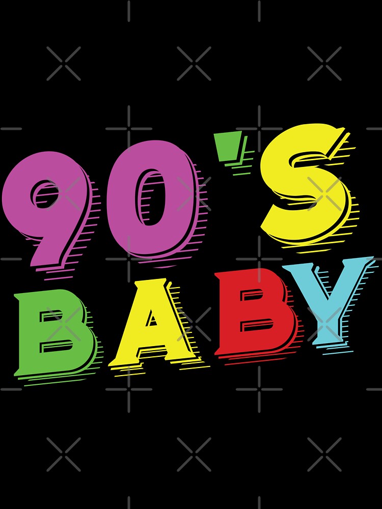 Colorful Retro Art: 90's Baby - Nostalgic and Vibrant Style by lojadpop T-Shirts, Hoodie, Sweatshirt (Image 3)
