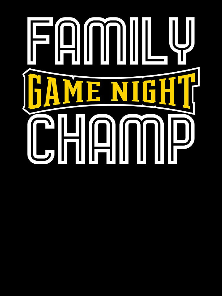 Funny print Family Game Night Trophy product by Lisbob T-Shirts, Hoodie, Sweatshirt | BlankRebels.com (Image 3)