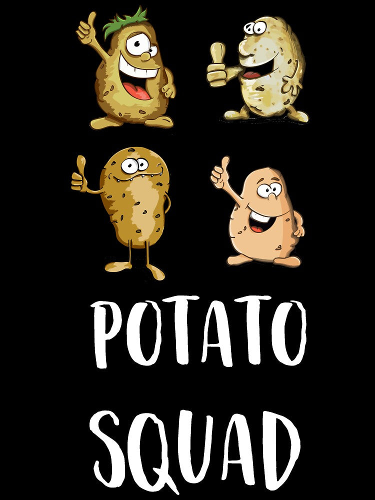Potato Squad Vegan Gift by gameofdesign T-Shirts, Hoodie, Sweatshirt | BlankRebels.com (Image 3)
