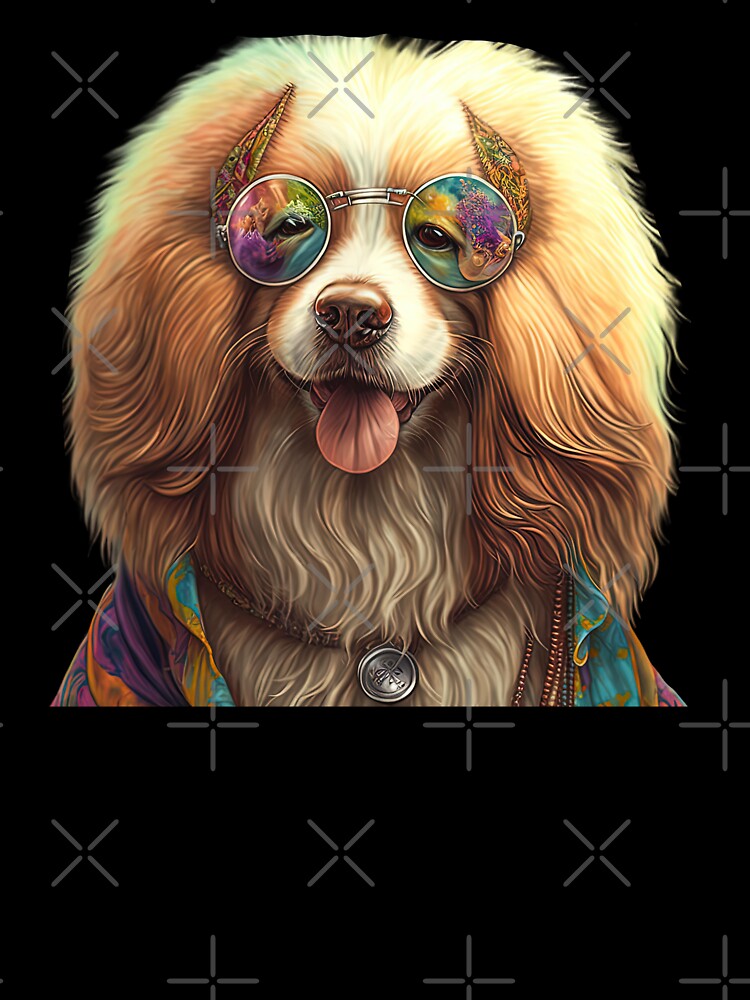 Hippy dog by AnimalArtPhotos T-Shirts, Hoodie, Sweatshirt | BlankRebels.com (Image 3)
