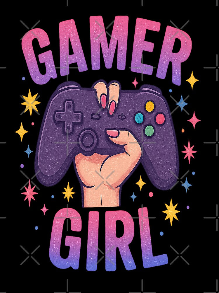 gamer girl by Designs-2-The-T T-Shirts, Hoodie, Sweatshirt | BlankRebels.com (Image 3)