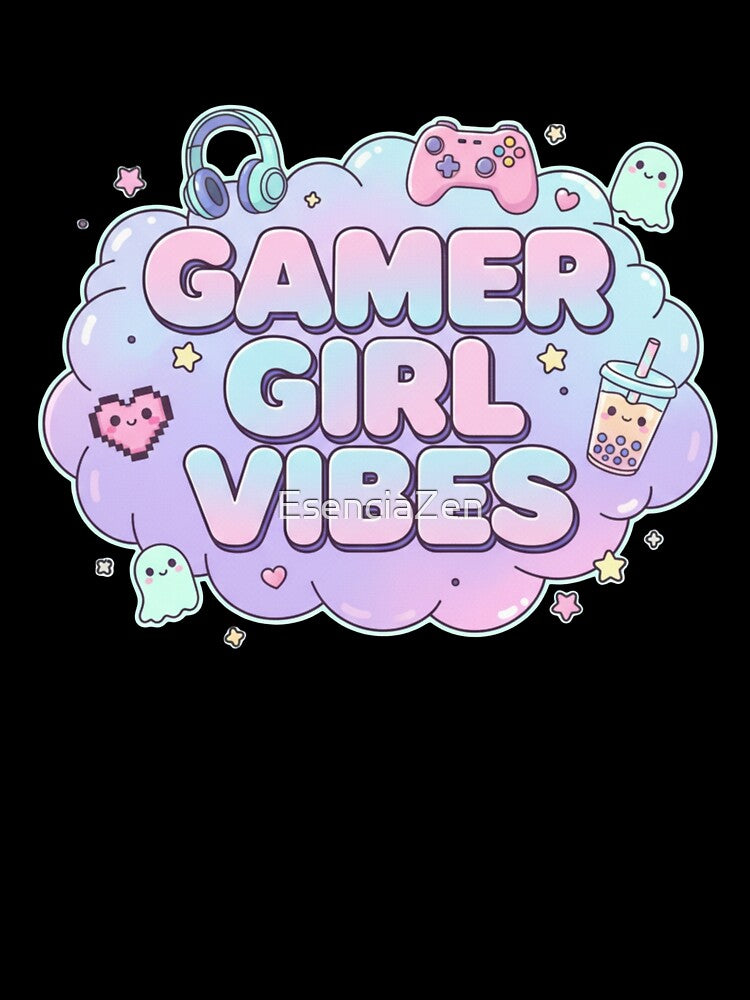 Gamer Girl Vibes Pastel Kawaii by EsenciaZen