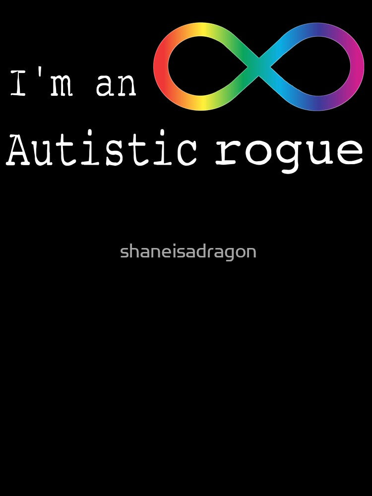 Autistic Rogue by shaneisadragon T-Shirts, Hoodie, Sweatshirt | BlankRebels.com (Image 3)