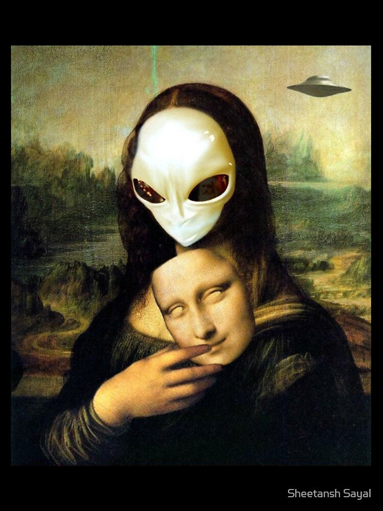 Alien Lisa by Sheetansh T-Shirts, Hoodie, Sweatshirt | BlankRebels.com (Image 3)