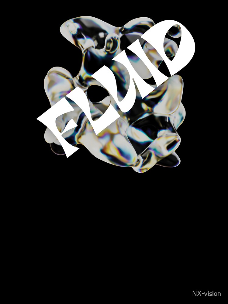FLUID streetwear by NX-vision T-Shirts, Hoodie, Sweatshirt | BlankRebels.com (Image 3)
