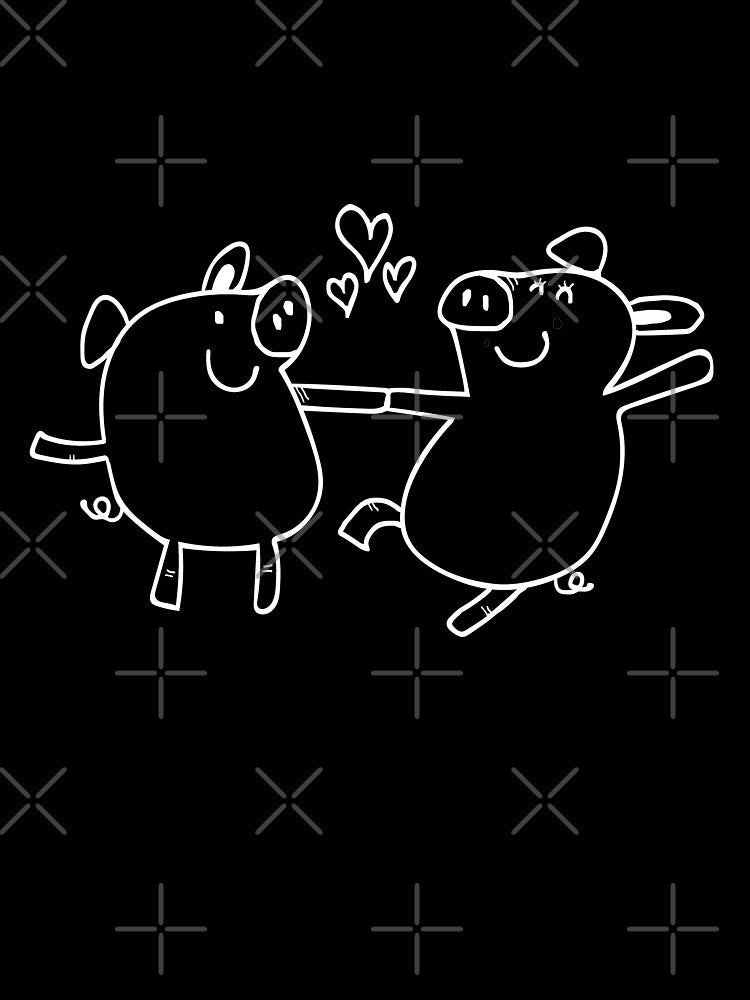 Dancing Pigs by LazyHatter T-Shirts, Hoodie, Sweatshirt | BlankRebels.com (Image 3)