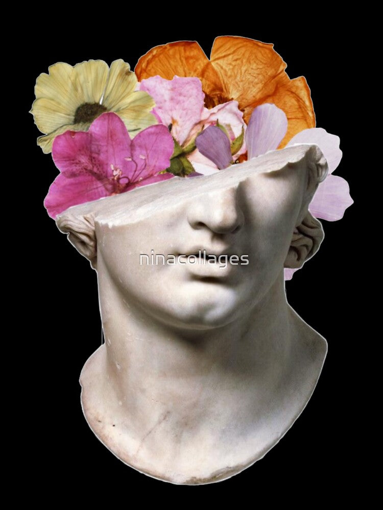 flower statue collage by ninacollages T-Shirts, Hoodie, Sweatshirt | BlankRebels.com (Image 3)