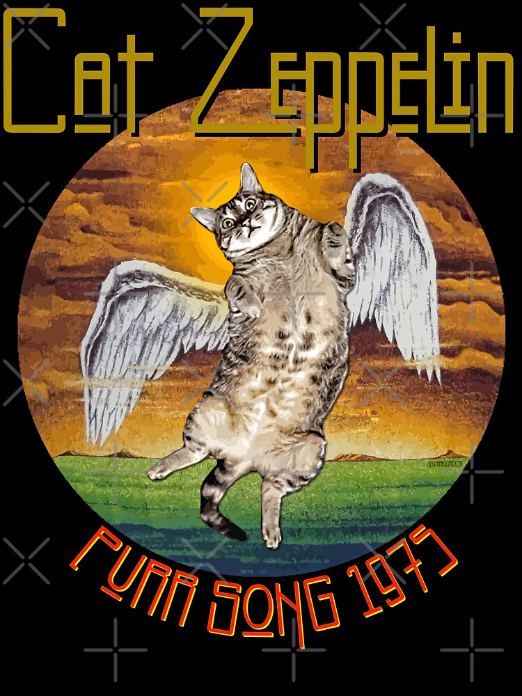 CAT ZEPPELIN by darklordpug