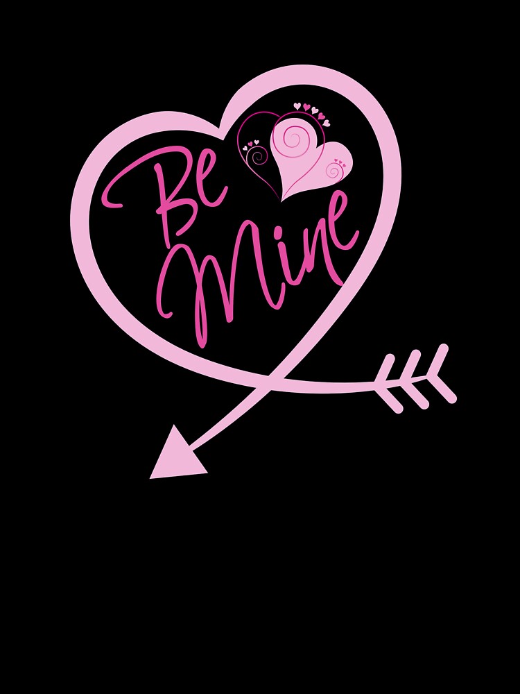 Trendy Be Mine With Arrow Valentine For Women by Sapphire Star T-Shirts, Hoodie, Sweatshirt | BlankRebels.com (Image 3)