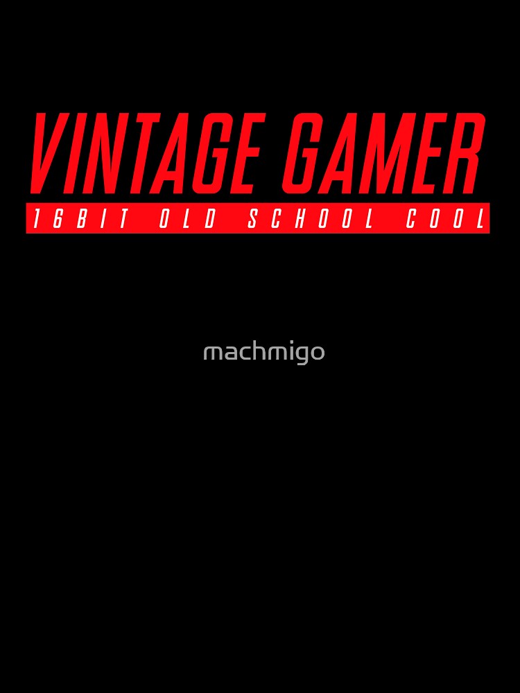 Vintage Gamer by machmigo