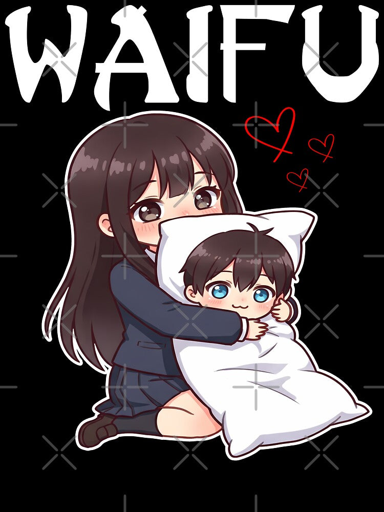 WAIFU - ANIME GIFT by KEF Custom T-Shirts, Hoodie, Sweatshirt | BlankRebels.com (Image 3)