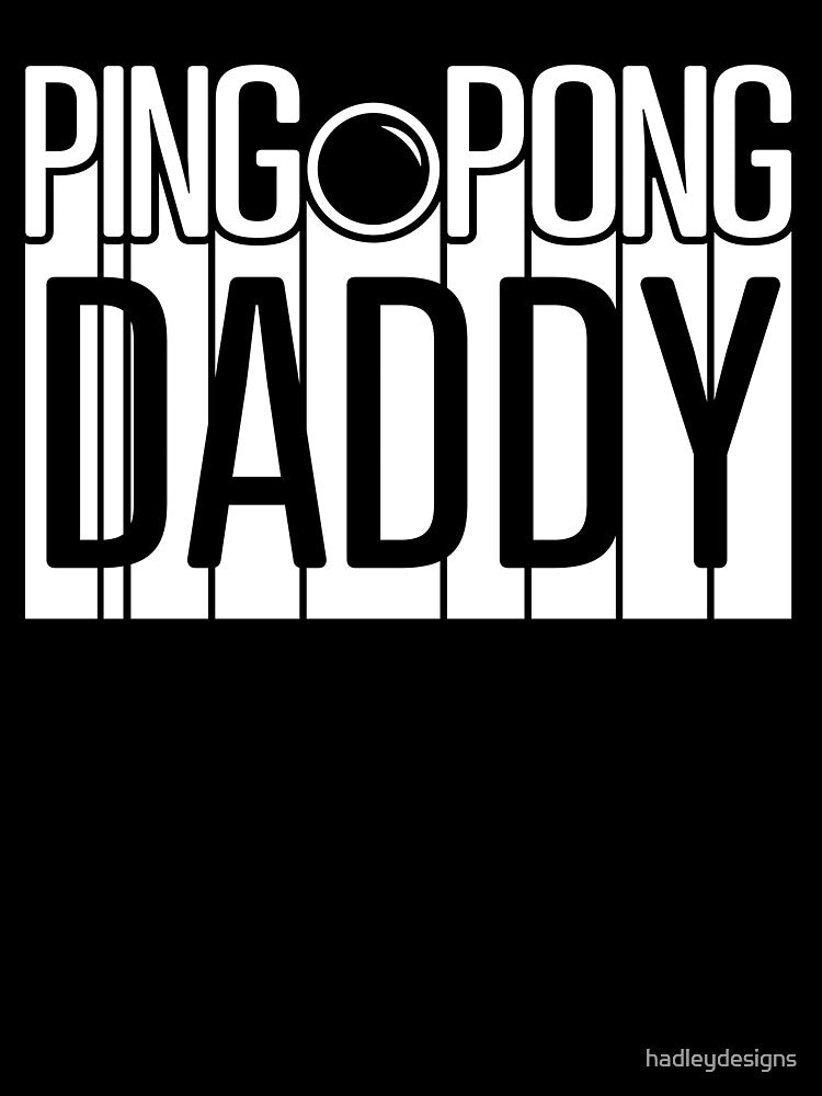 Ping Pong Daddy for Men Funny Table Tennis Vintage T Shirt 2 by hadleydesigns Hoodie, Sweatshirt | BlankRebels.com (Image 3)