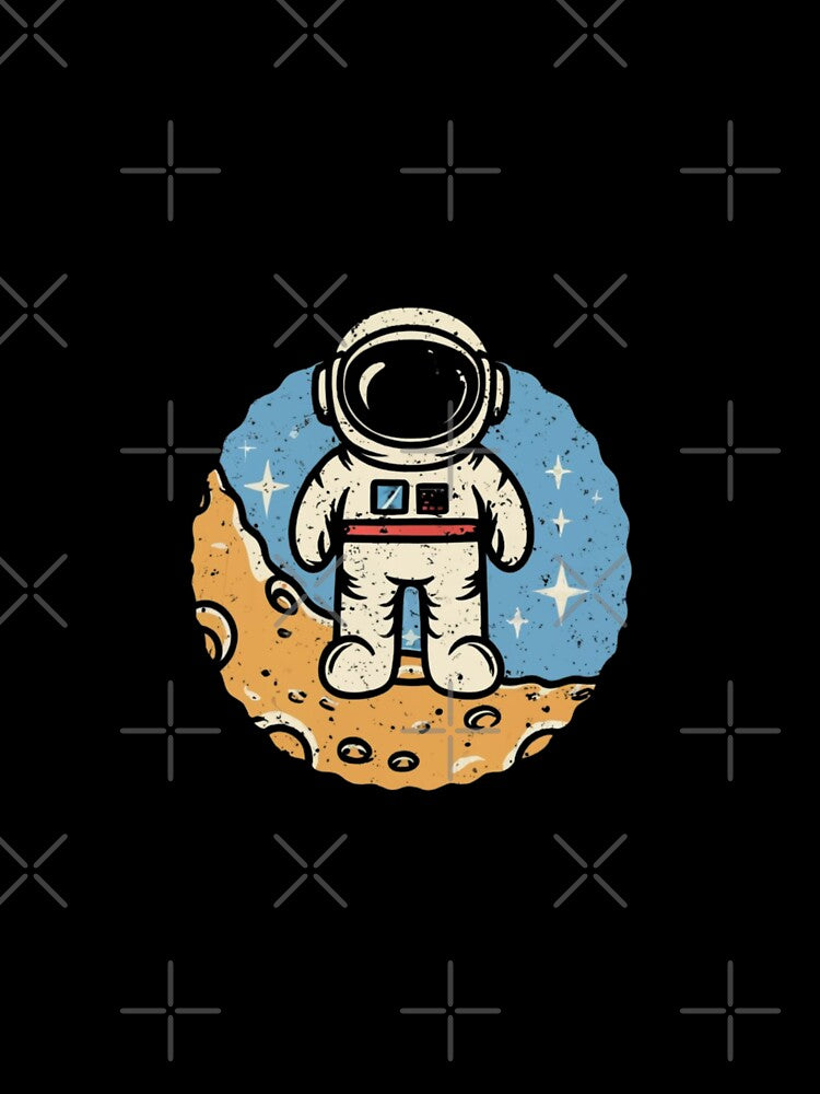 Astronaut on the moon by Art-Design-EM T-Shirts, Hoodie, Sweatshirt | BlankRebels.com (Image 3)